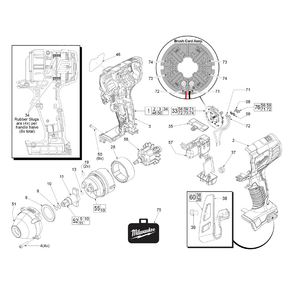 Buy Milwaukee 265822CT(F49A) M18™ 3/8" Square Impact Wrench