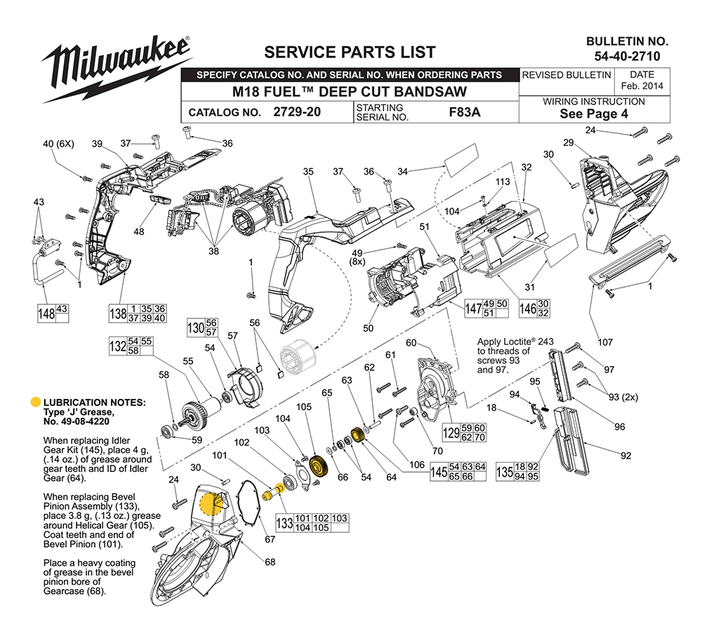 Buy Milwaukee 2729-20-(F83A) M18 FUEL™ Deep Cut Band Replacement Tool