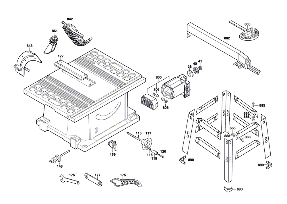 Buy Bosch 331001(F012331005) Replacement Tool Parts Bosch 331001