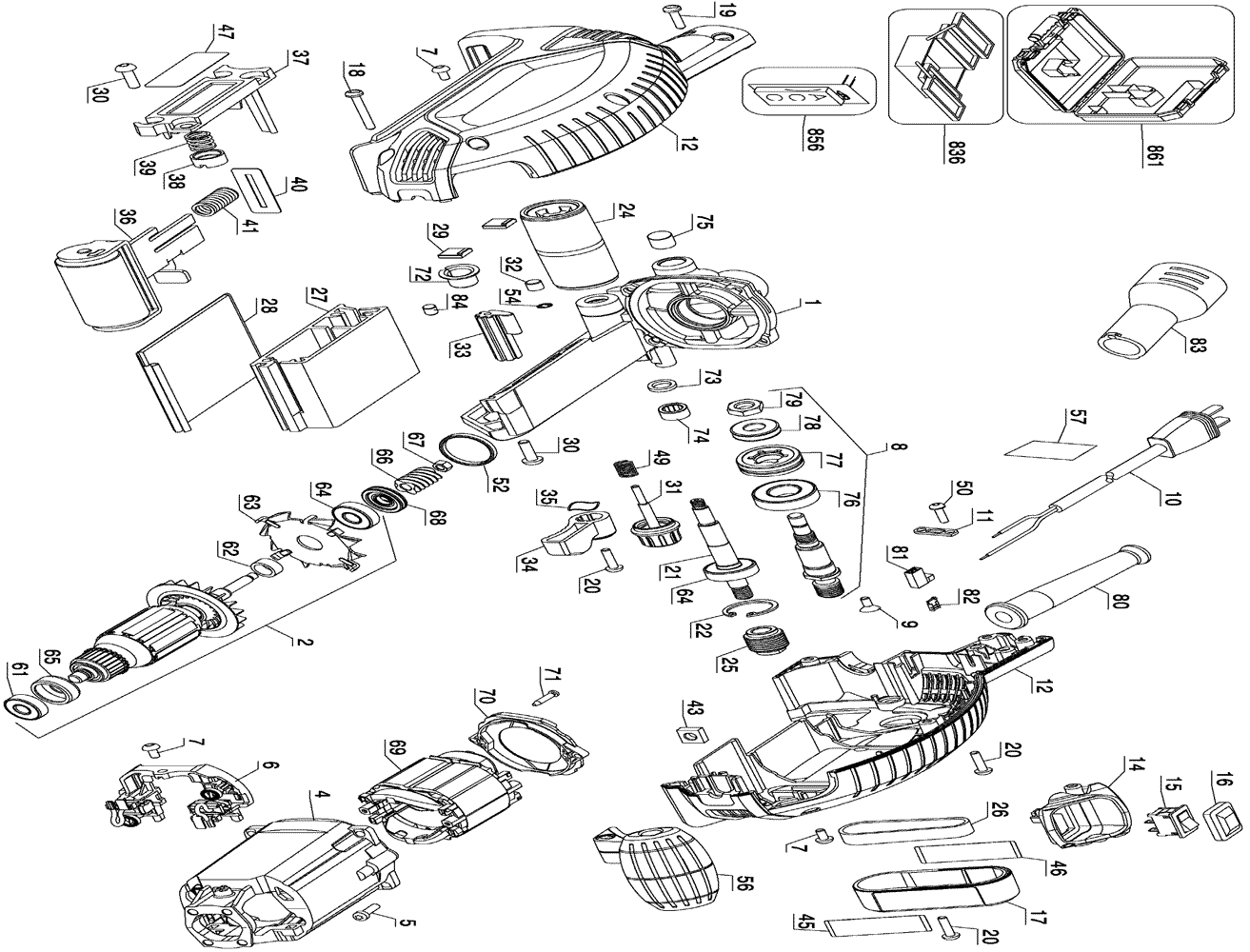 Buy Porter Cable 371K Type2 Compact Belt Replacement Tool Parts