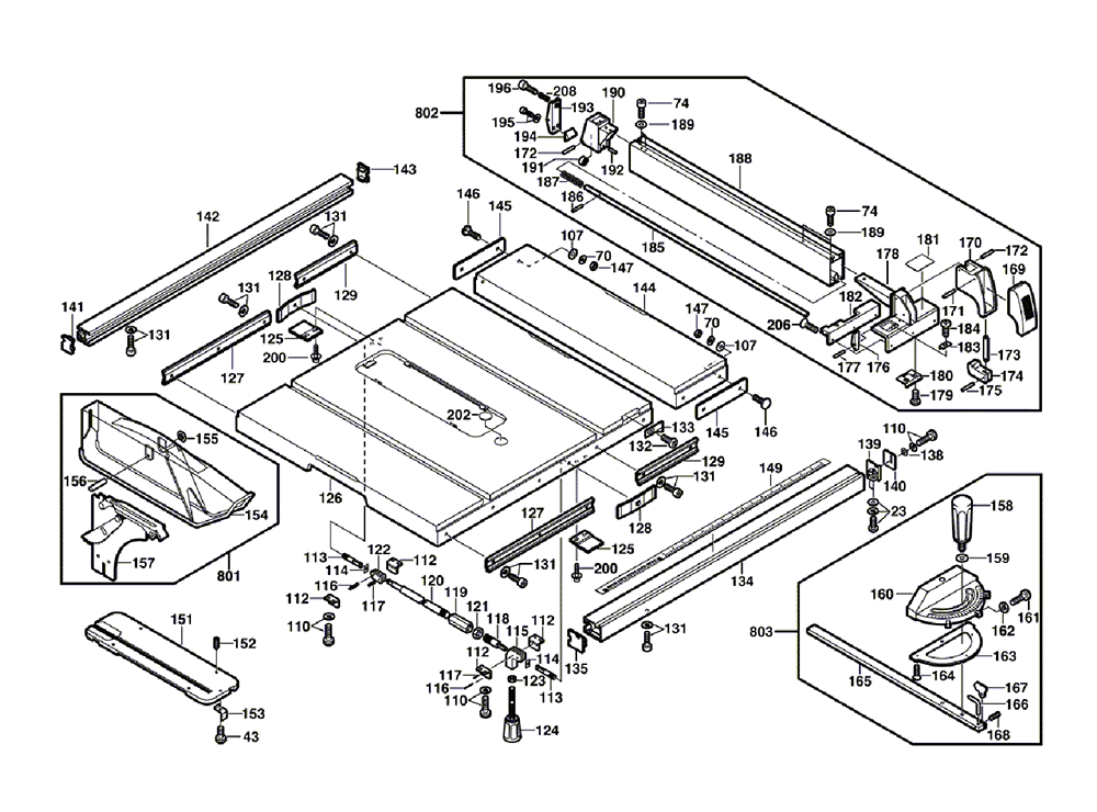 Buy Bosch 400009(0601476139) 10" Worksite Table w/ GravityRise Stand