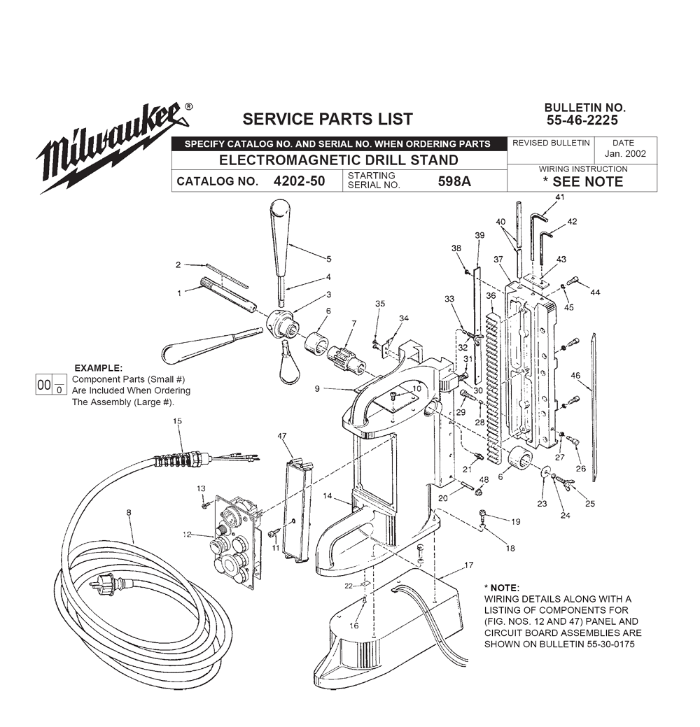 Milwaukee Drill Parts Diagram