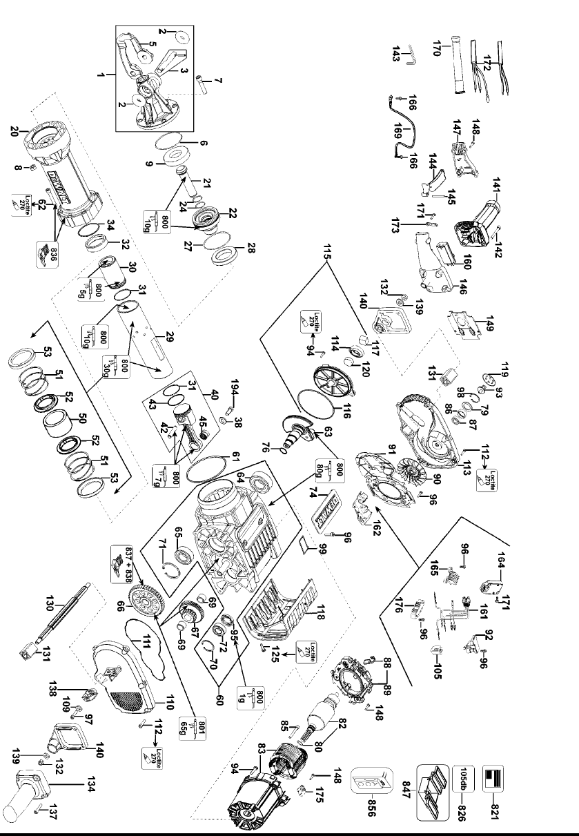 Buy DeWalt D25980 Type2 Heavy Duty Pavement Breaker Replacement Tool