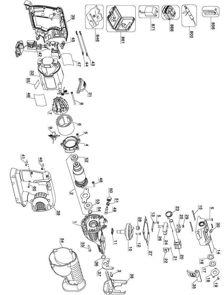 Buy DeWalt DC305K Heavy-Duty 36V Cordless Reciprocating Replacement