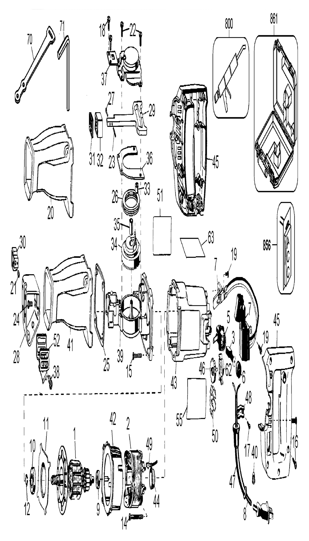 Buy Dewalt DW306K Type-2 Replacement Tool Parts | Dewalt DW306K Type-2
