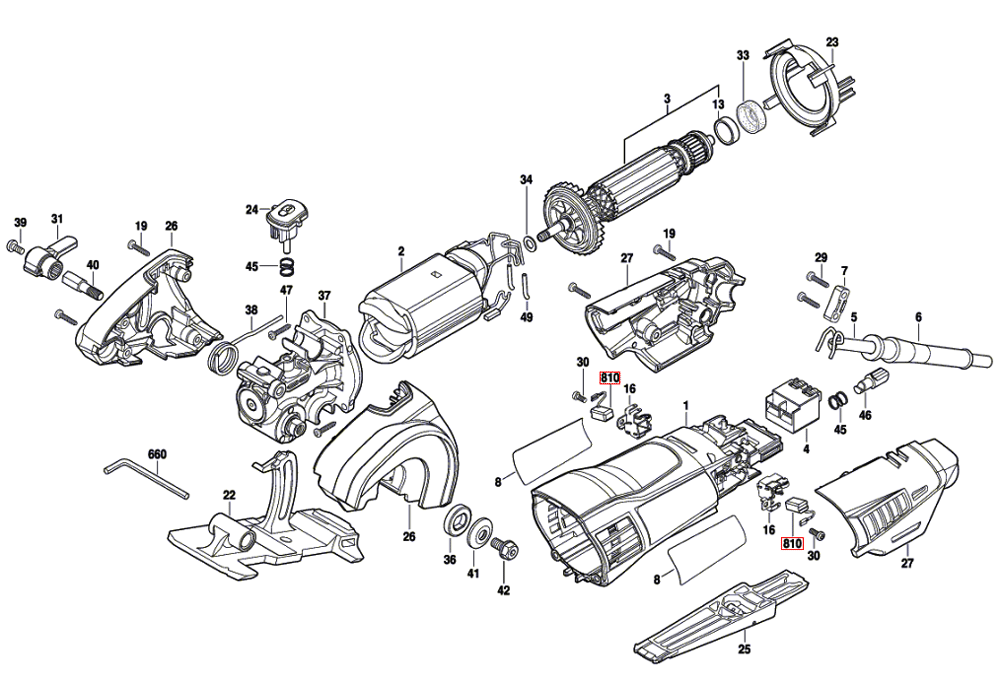 Buy Dremel SM20 (F013SM2000) Replacement Tool Parts ... dremel 300 wiring diagram 