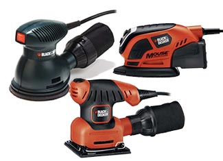Black and Decker  Sanders/Polishers Parts
