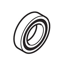 Makita 210108-4 Ball Bearing 6801Llu Td020