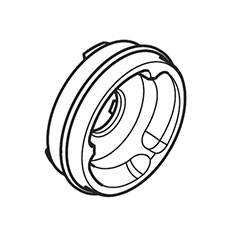 Makita 223181-5 Clutch Cam 125S Replacement Part