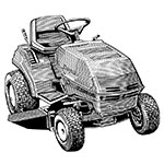  Rider Mower Parts Husqvarna 4140G-(I9100030) Parts