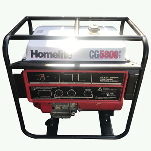 Homelite Generator Parts Homelite CG5800-(UT-03837) Parts