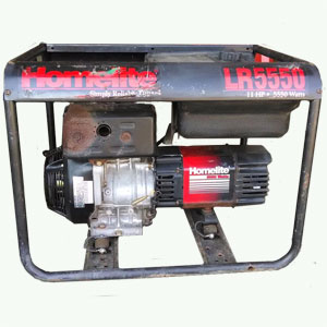 Homelite Generator Parts Homelite LR5550-(UT-03833) Parts