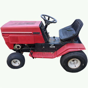 Homelite Lawn Tractors and Dolly Kit Parts Homelite LT1238G-(UT-33021) Parts