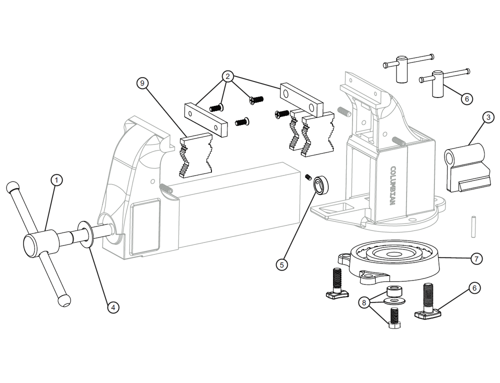 Buy Wilton 10406(206M3) Replacement Tool Parts | Wilton 10406(206M3