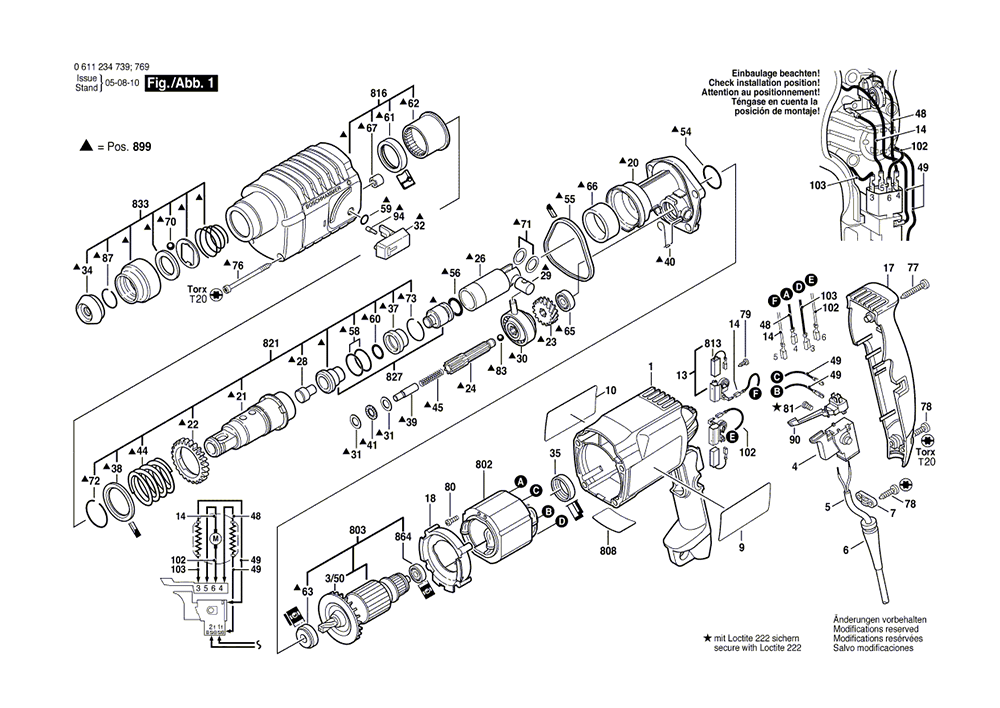 Buy Bosch 11234VSR (0611234769) 3/4" SDSplus® Rotary Hammer