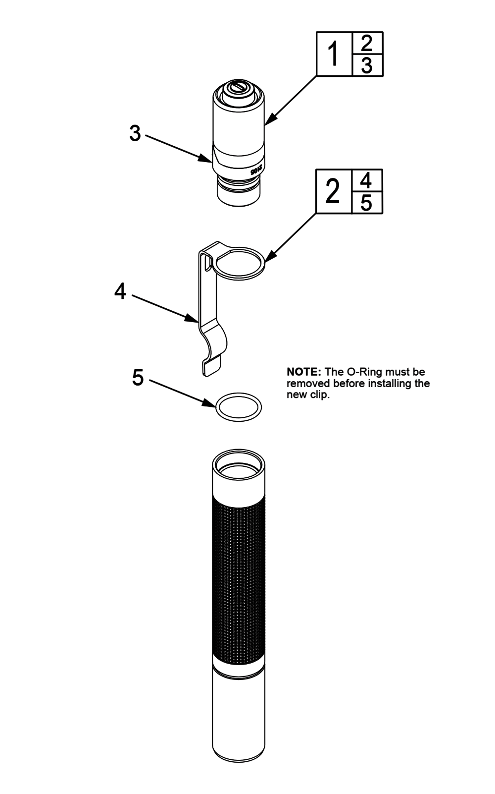 Buy Milwaukee 2105(J13A) PENLIGHT Replacement Tool Parts Milwaukee 2105(J13A) Diagram