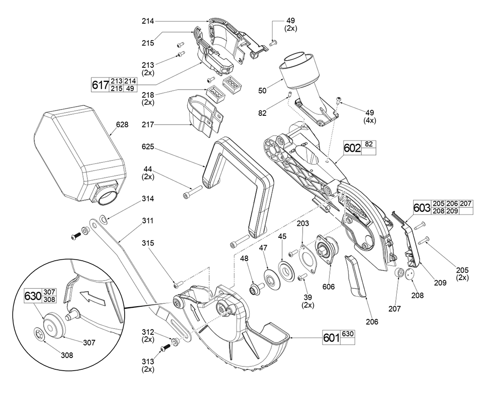 Buy Milwaukee 273320(J04A) M18 FUEL 7.25" MITER SAW Replacement Tool