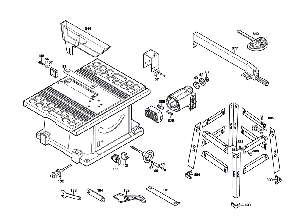Skilsaw Table Saw 3305 Parts Reviewmotors.co