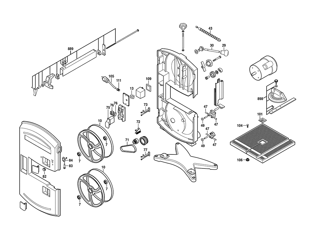 Skil 8005 схема