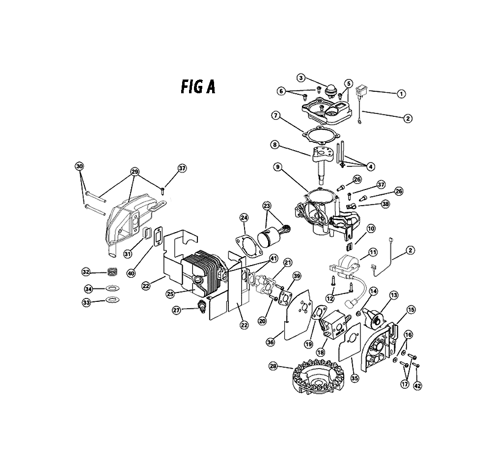 Ryobi Leaf Blower Parts Diagram