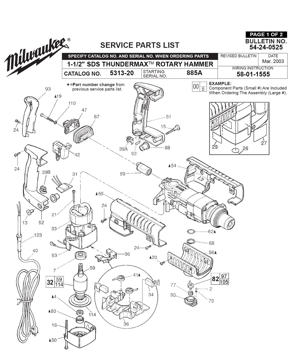 Buy Milwaukee 5313-20-(885A) 1-1/2