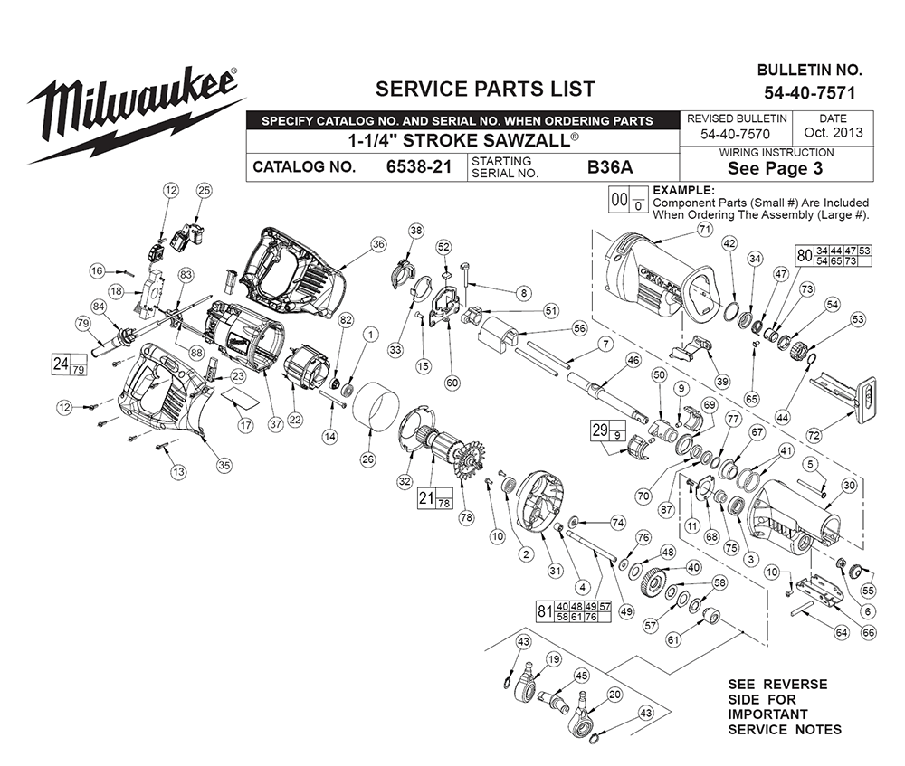 34 Milwaukee Sawzall Parts Diagram - Wiring Diagram Database