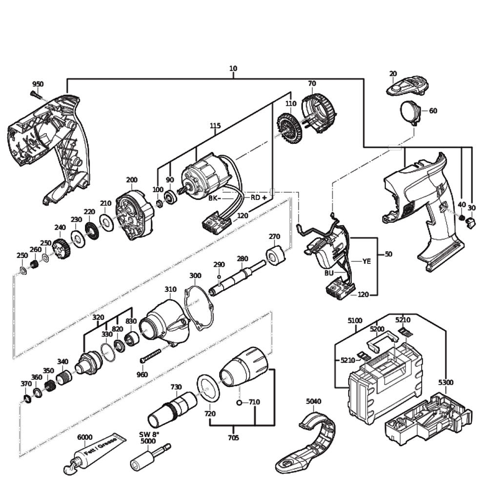 Buy Fein 71131500950 71131500950 (ASCT 14 U (14,4V) Replacement Tool