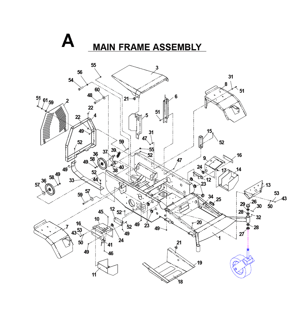 Buy Husqvarna BZ6127D-(968999218) Replacement Tool Parts | Husqvarna