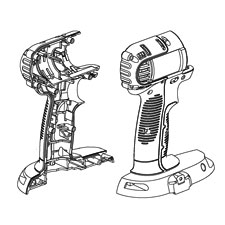 Black and Decker 658395-02 Clamshell