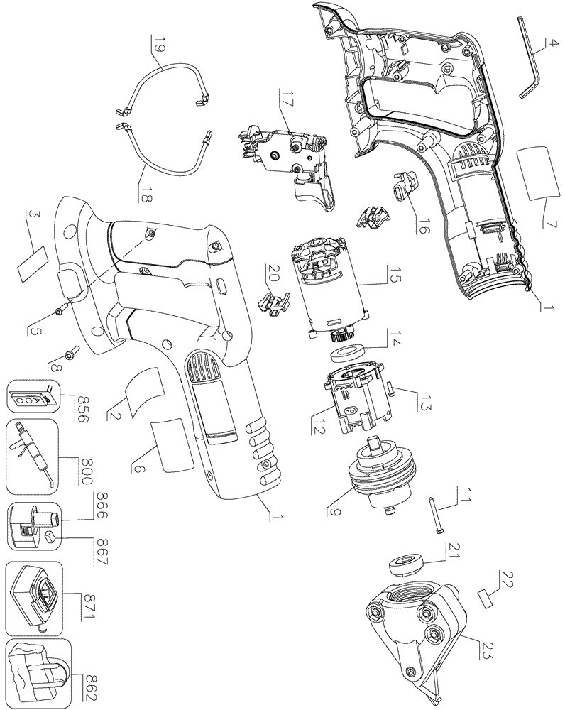 Dewalt Dcf885 Parts Diagram