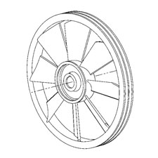 DeWalt 5140176-71 Flywheel 16.53 In. Od