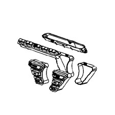 DeWalt 5140189-44 Rubber Pad, Key Set