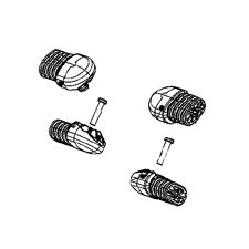 DeWalt 5140189-50 Shock Mount, Front