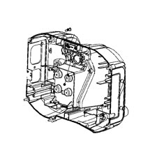DeWalt 5140189-57 Cabinet, Rear