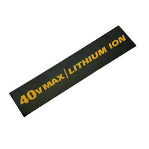 DeWalt 90628444 Label