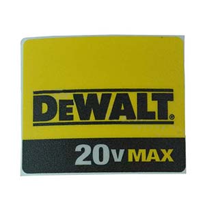 DeWalt N346839 Ident Label