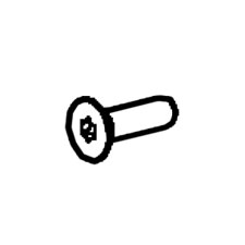DeWalt N465031 Flat Head Screw M5 X 16.5 Mm