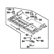 DeWalt N494143 Base Plate Assy.