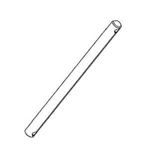 DeWalt N506925 Shaft, Front Elevation