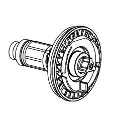 DeWalt N509543 Sa Rotor W/ Brg BL51