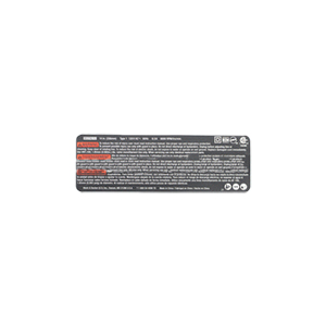 DeWalt N548996 Label Rating BESTA510