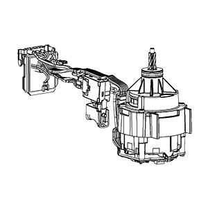 DeWalt N641002 Motor & Switch Assy.