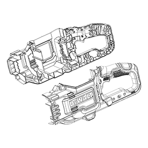 DeWalt N767850 Housings, DCE700