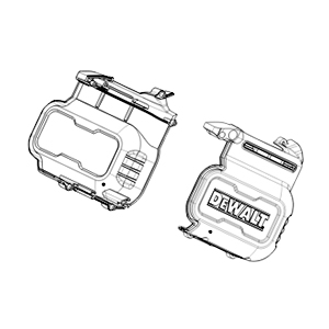 DeWalt N911701 Sa Housing, Battery Storage
