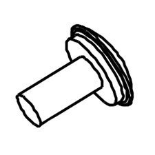 Duo-Fast 502357 Bolt, Rafter Hook Df