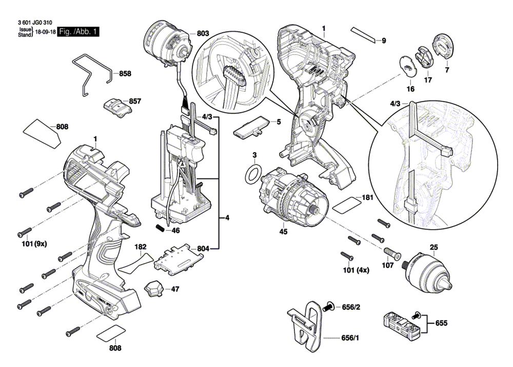 Buy Bosch GSB18V-755C-(3601JG0310) 18V EC Brushless Connected-Ready