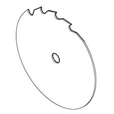 Hitachi 302-411 Tct Saw Blade 185MM-D20 HOLE-NT18