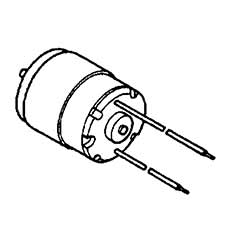 Hitachi 303-771 Motor