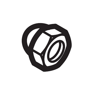 Hitachi 311839 Hex. Cap Nut M4 C8