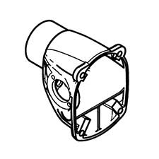 Hitachi 322-844 Gear Cover (a) Ass